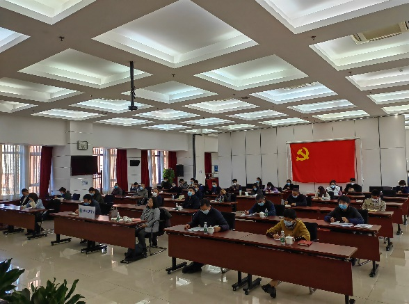 qy球友会(千亿)党委组织人员参加中国科研实验室学习贯彻党的二十大精神宣讲团首场报告会